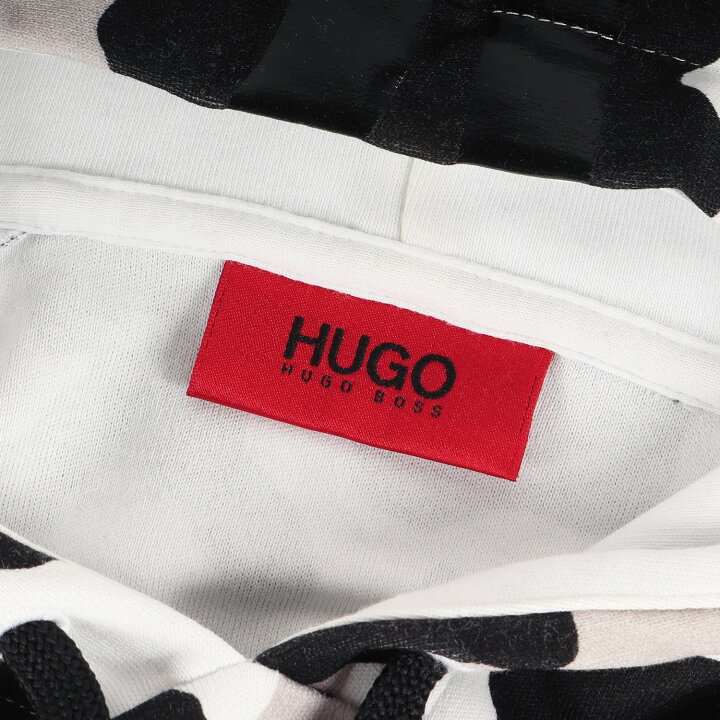 楽天市場】HUGO BOSS ヒューゴボス パーカー サイズ：M フードロゴ 
