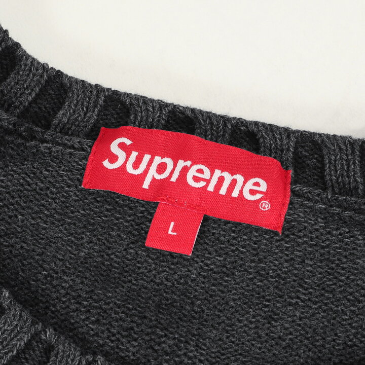 楽天市場】Supreme シュプリーム ニット サイズ:L 23SS ウォッシュ加工 