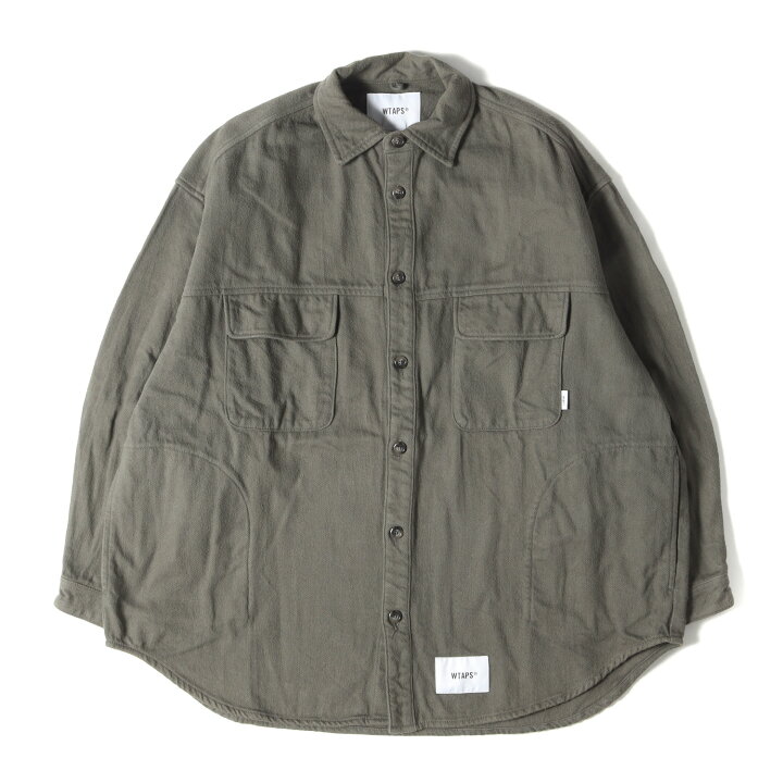 楽天市場】WTAPS ダブルタップス シャツ サイズ:M 22SS オーバーサイズ 