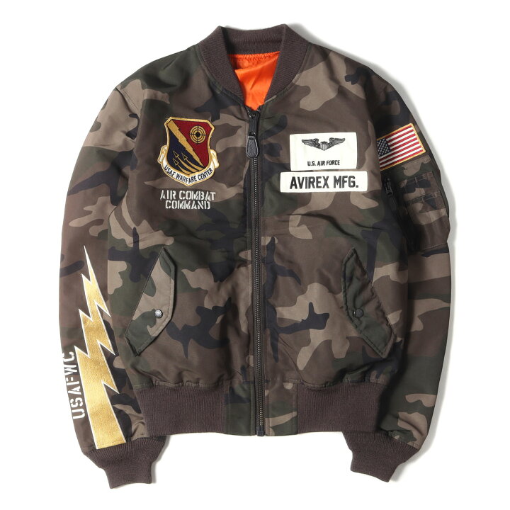 中古】アヴィレックス AVIREX MA-1 フライトジャケット リバーシブル  