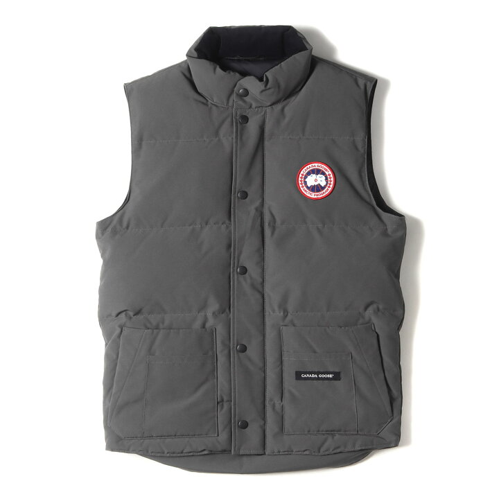 楽天市場】CANADA GOOSE カナダグース ダウンベスト サイズ:S ワッペン 