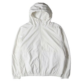 Supreme シュプリーム ジャケット サイズ：L 23SS パンチングロゴ フルジップ フード ジャケット Lightweight Nylon Hooded Jacket ストーン アウター ブルゾン【メンズ】【中古】【K4070】