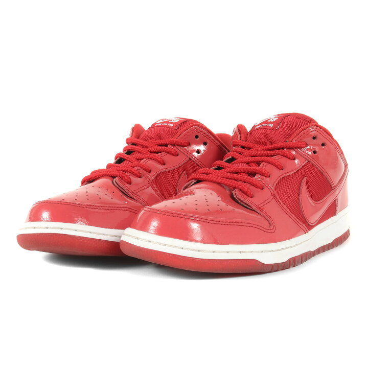 楽天市場】NIKE ナイキ サイズ:28.5cm DUNK LOW PRO SB RED PATENT 