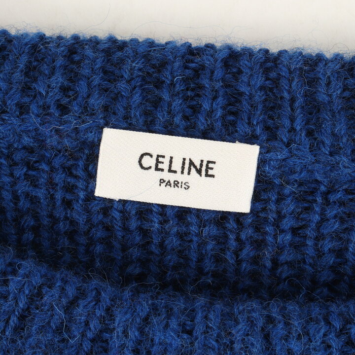 楽天市場】CELINE セリーヌ ニット サイズ:XL 22AW ボクシー セーター  