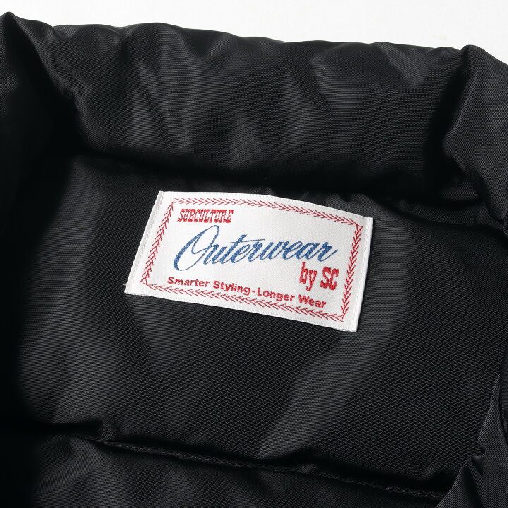楽天市場】Subculture サブカルチャー ダウンベスト サイズ:1 ワッペン 