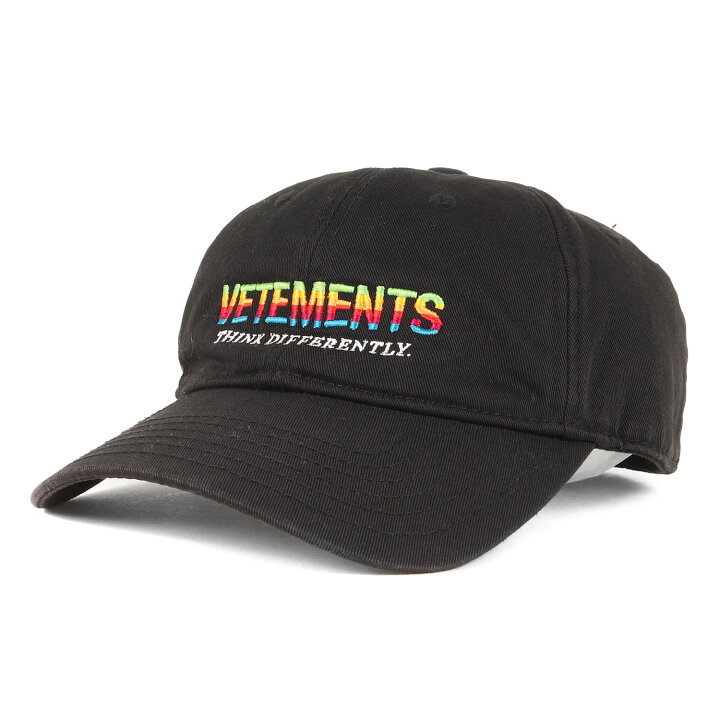 楽天市場】VETEMENTS ヴェトモン キャップ 21SS レインボーロゴ 6 