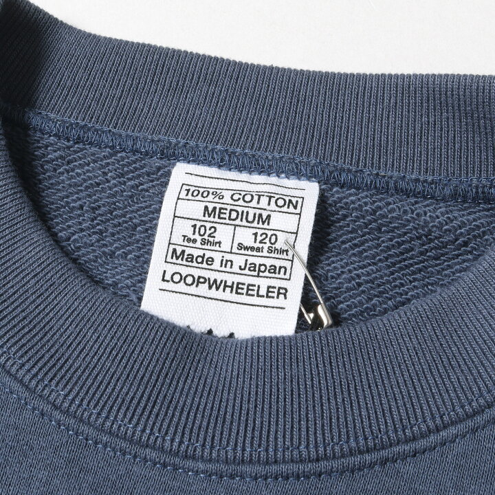 楽天市場】LOOPWHEELER ループウィラー スウェット サイズ:M 7分袖  