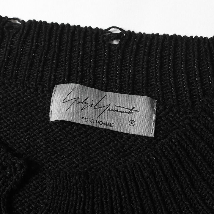 楽天市場】Yohji Yamamoto(Ys) ヨウジヤマモト ニット サイズ:3 17SS 