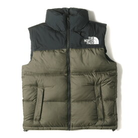 THE NORTH FACE ノースフェイス ダウンベスト サイズ:M 20AW ヌプシ ダウン ベスト NUPTSE VEST ND91843 ニュートープ(NT) アウター ジャケット ブルゾン【メンズ】【中古】【K4055】