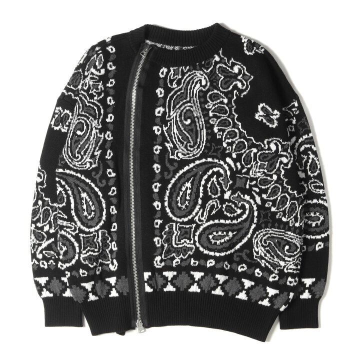 楽天市場】Sacai サカイ ジャケット サイズ:3 22SS バンダナ コットン 