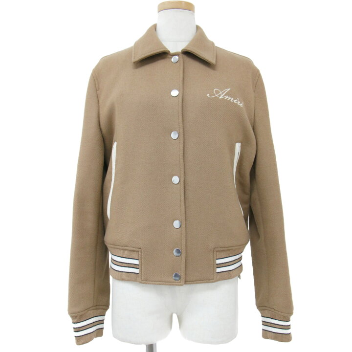 楽天市場】AMIRI アミリ スタジャン ブルゾン アウター ベージュ M 