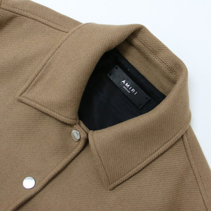 楽天市場】AMIRI アミリ スタジャン ブルゾン アウター ベージュ M 