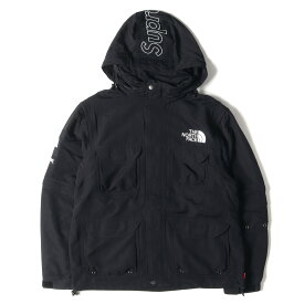 Supreme シュプリーム ジャケット サイズ:M 22SS THE NORTH FACE コラボ 3WAY トレッキング コンバーチブル ジャケット Trekking Convertible Jacket ブラック 黒 アウター ブルゾン カジュアル【メンズ】【中古】【美品】【K4068】