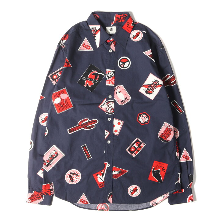 楽天市場】Paul Smith ポールスミス シャツ サイズ:L トラベルバッジ 