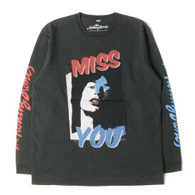 TMT ティーエムティー Tシャツ サイズ:L 21AW THE ROLLING STONES ヘビー ロングスリーブ Tシャツ L/SL TEE ブラック 黒 トップス カットソー 長袖 コラボ【メンズ】【中古】【K4051】