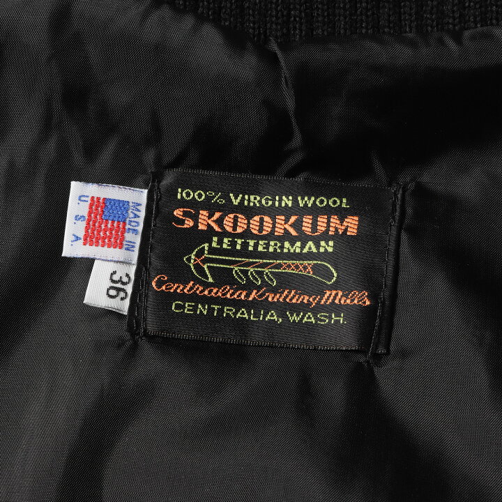 楽天市場】SKOOKUM スクーカム ジャケット サイズ:36 袖レザー 