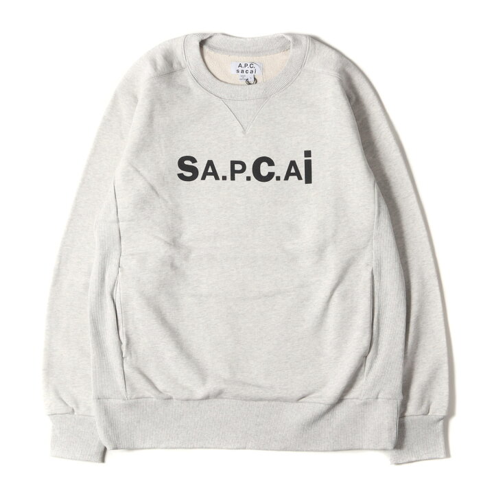 楽天市場】Sacai サカイ スウェット サイズ:S A.P.C. コラボ ロゴ  