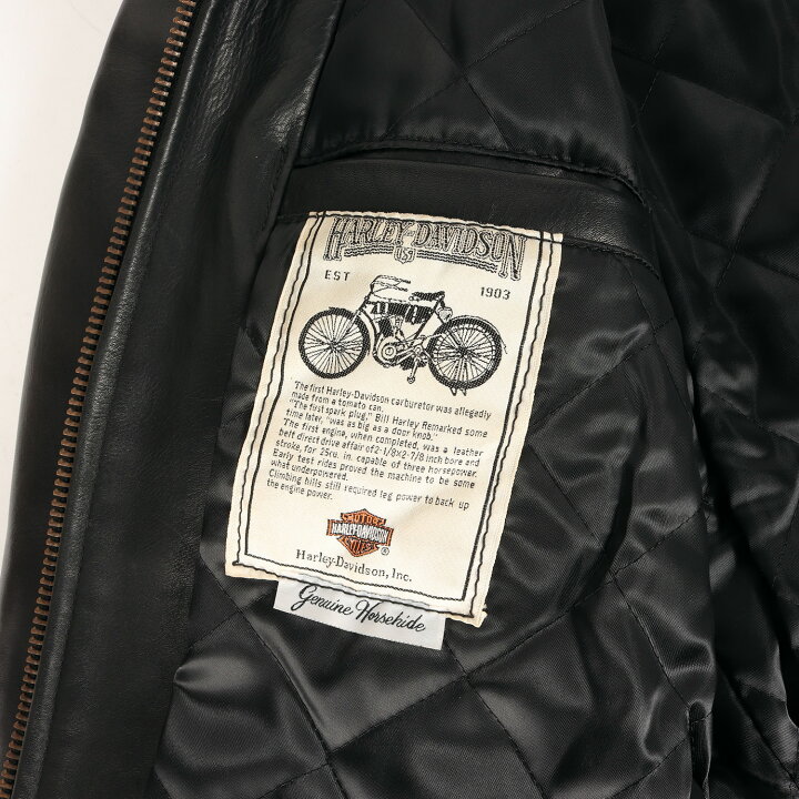 楽天市場】HARLEY-DAVIDSON ハーレーダビッドソン ジャケット サイズ 