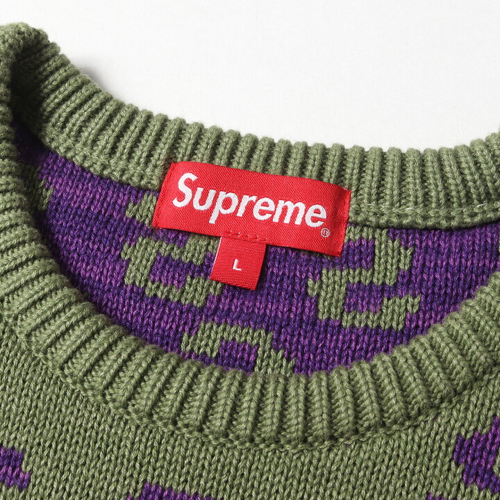 楽天市場】Supreme シュプリーム ニット サイズ:XL 21SS Sロゴ柄 