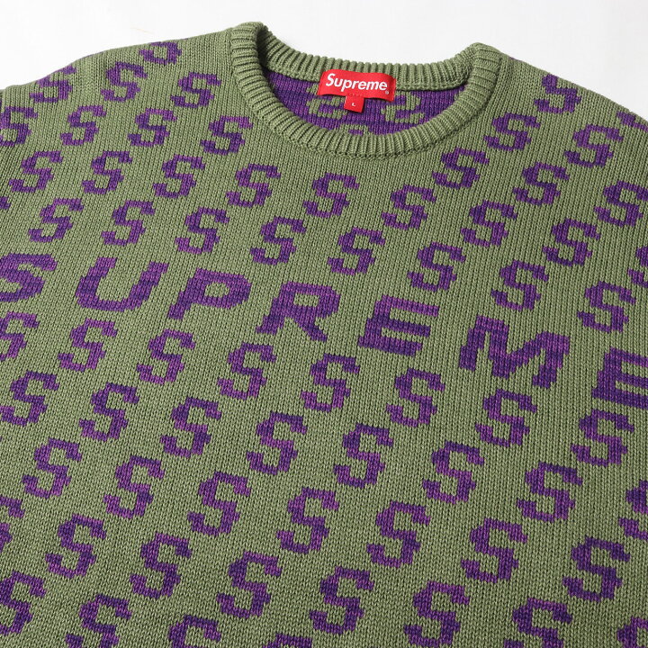 楽天市場】Supreme シュプリーム ニット サイズ:XL 21SS Sロゴ柄  