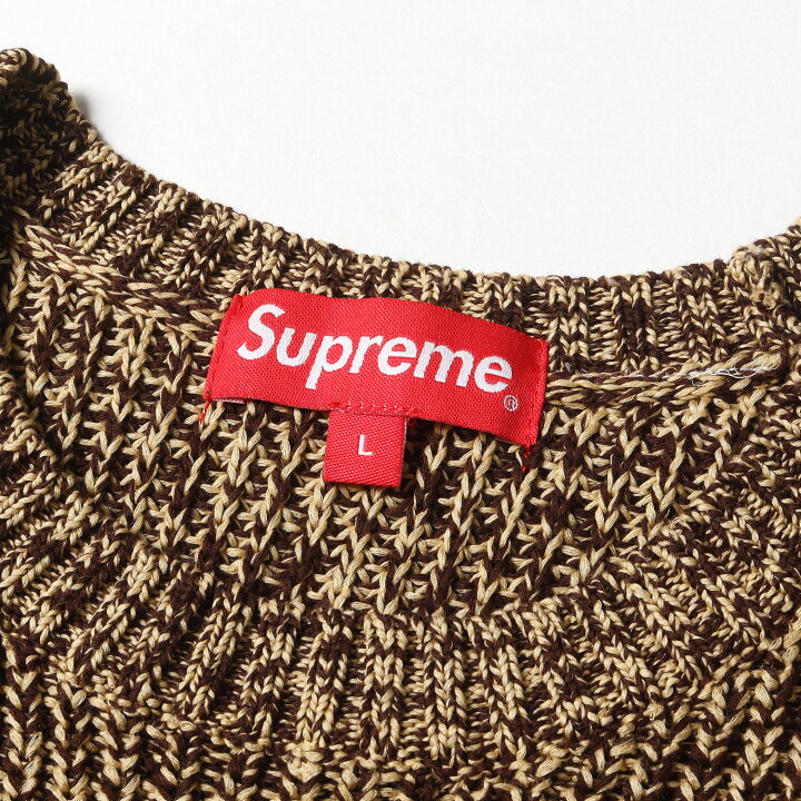 楽天市場】Supreme シュプリーム ニット サイズ:L 21AW メランジ リブ 