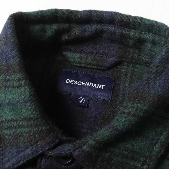 楽天市場】DESCENDANT ディセンダント シャツ サイズ:2 20AW タータン 
