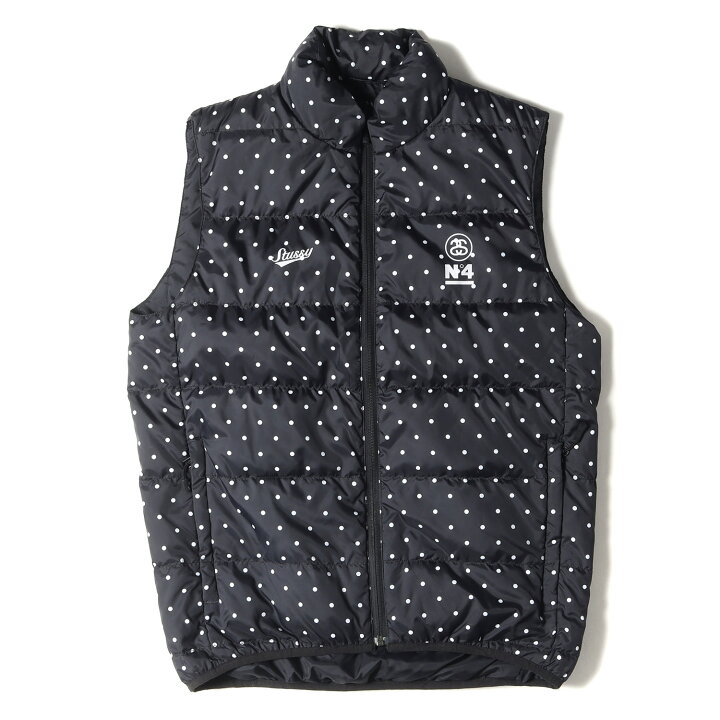 楽天市場】STUSSY ステューシー ダウン ベスト サイズ:M ドット柄 