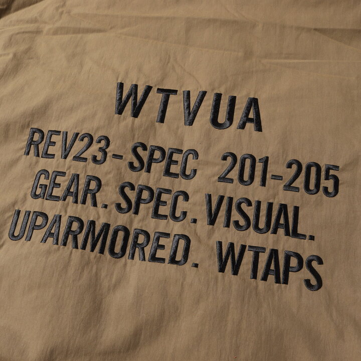 楽天市場】WTAPS ダブルタップス コート サイズ:M ミルスペック ロゴ 