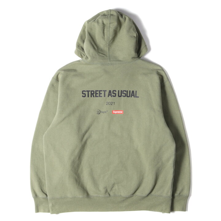 楽天市場】Supreme シュプリーム パーカー サイズ:L 21AW WTAPS ダブル 