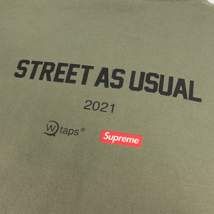 楽天市場】Supreme シュプリーム パーカー サイズ:L 21AW WTAPS ダブル  