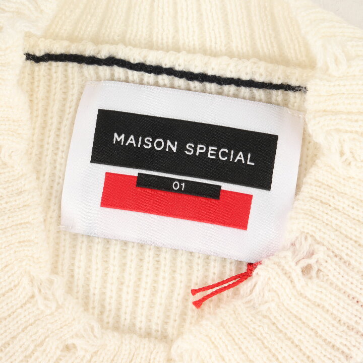 楽天市場】MAISON SPECIAL メゾン スペシャル ニット サイズ:01 