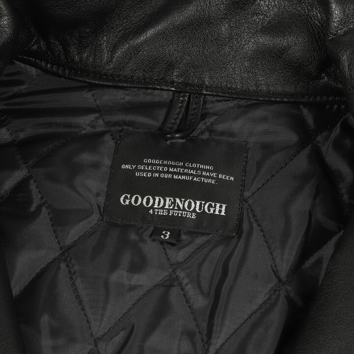 楽天市場】GOOD ENOUGH グッドイナフ ジャケット サイズ:3 オール 