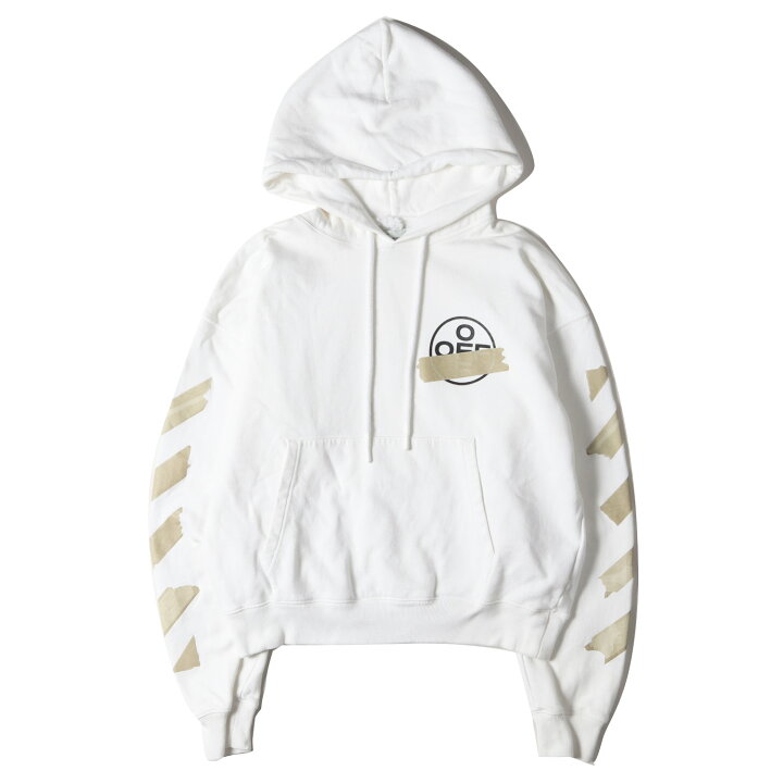 楽天市場】OFF-WHITE オフホワイト パーカー サイズ:M 20SS テープ  