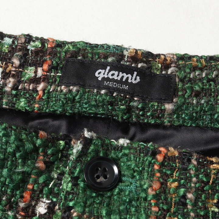 楽天市場】glamb グラム パンツ サイズ:M 20AW チェック ファンシー 