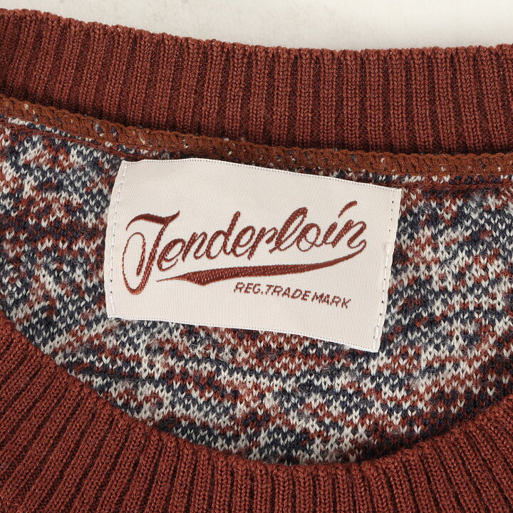 楽天市場】TENDERLOIN テンダーロイン ニット サイズ:S ウルフ 