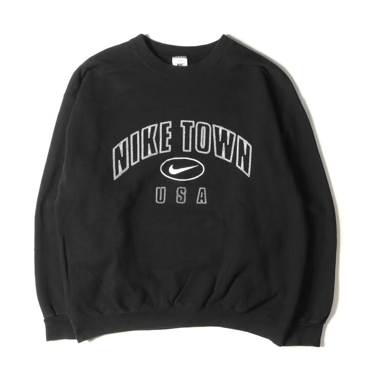 楽天市場】NIKE ナイキ スウェット サイズ:M 90s NIKE TOWNロゴ クルー  