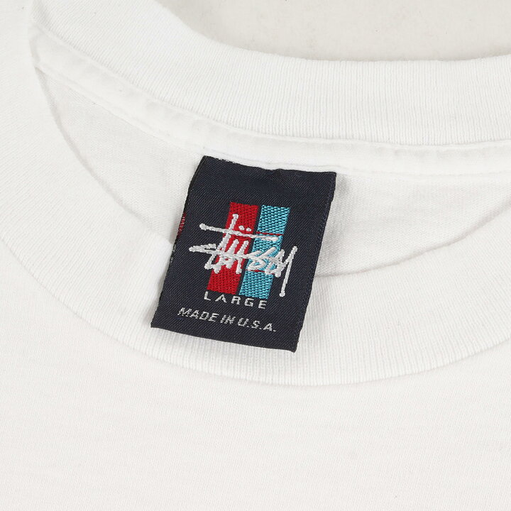楽天市場】STUSSY ステューシー Tシャツ サイズ:l 90s OLD STUSSY 