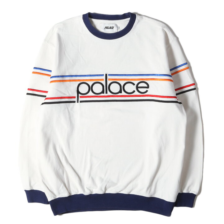 楽天市場】PALACE パレス スウェット サイズ:S 18AW 刺繍ボーダー  