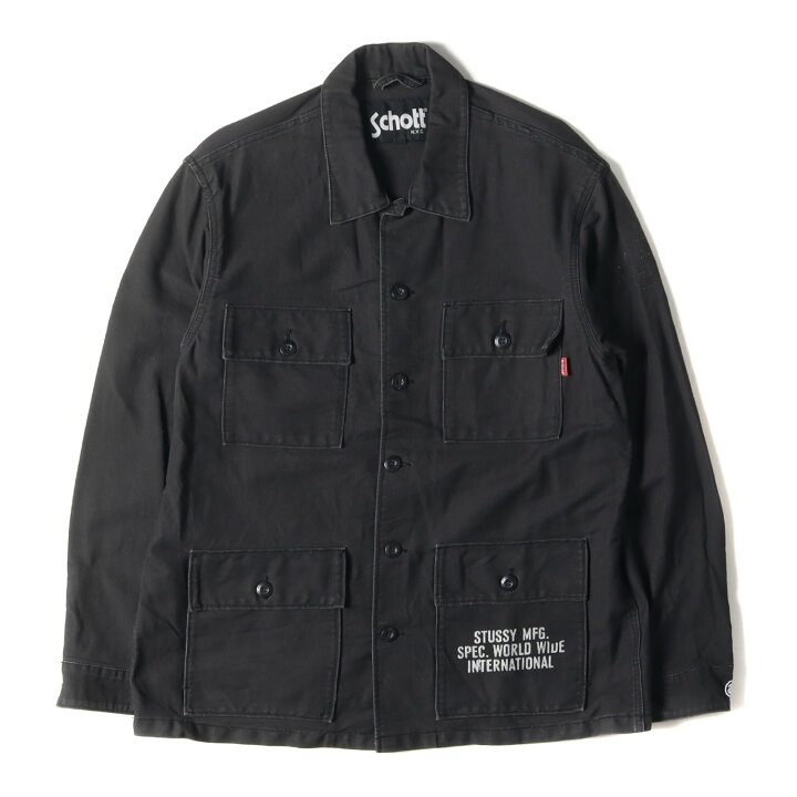 楽天市場】STUSSY ステューシー ジャケット サイズ:XL Schott ショット  