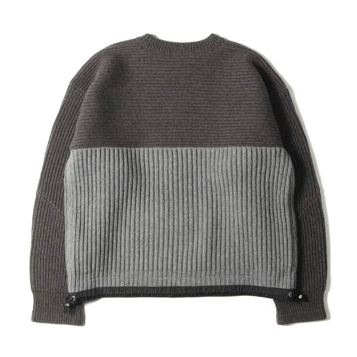 楽天市場】Sacai サカイ ニット サイズ:3 22AW 裾コード 畔編み バイ 