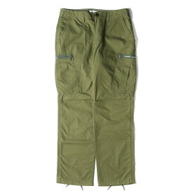 NONNATIVE ノンネイティブ パンツ サイズ:2 22W/23S リップストップ カーゴパンツ TROOPER 6P TROUSERS COTTON RIPSTOP NN-P4237 オリーブ ボトムス ズボン【メンズ】【中古】【美品】【K4064】