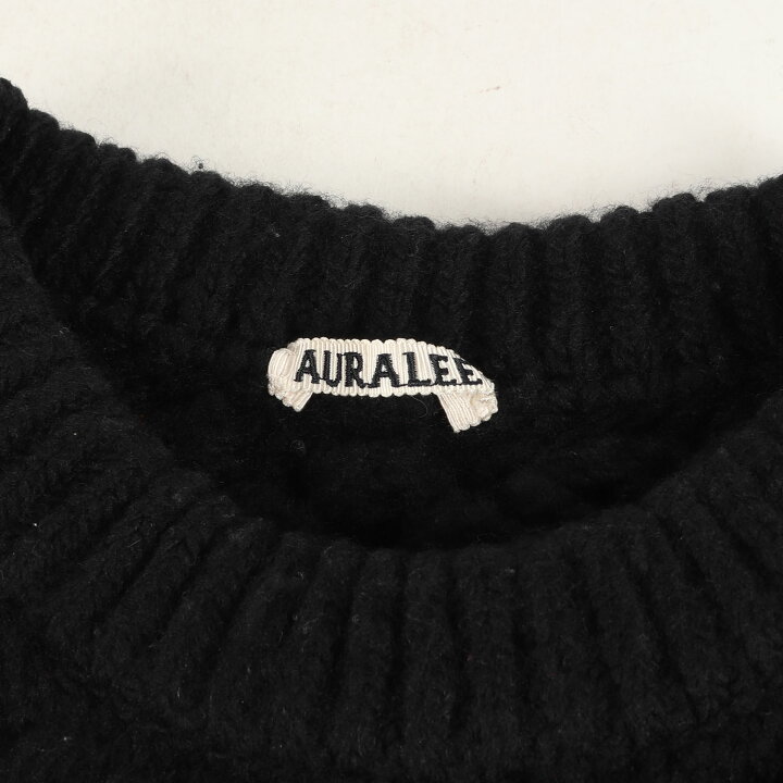 楽天市場】AURALEE オーラリー ニット サイズ:5 ケーブル編み フレンチ 
