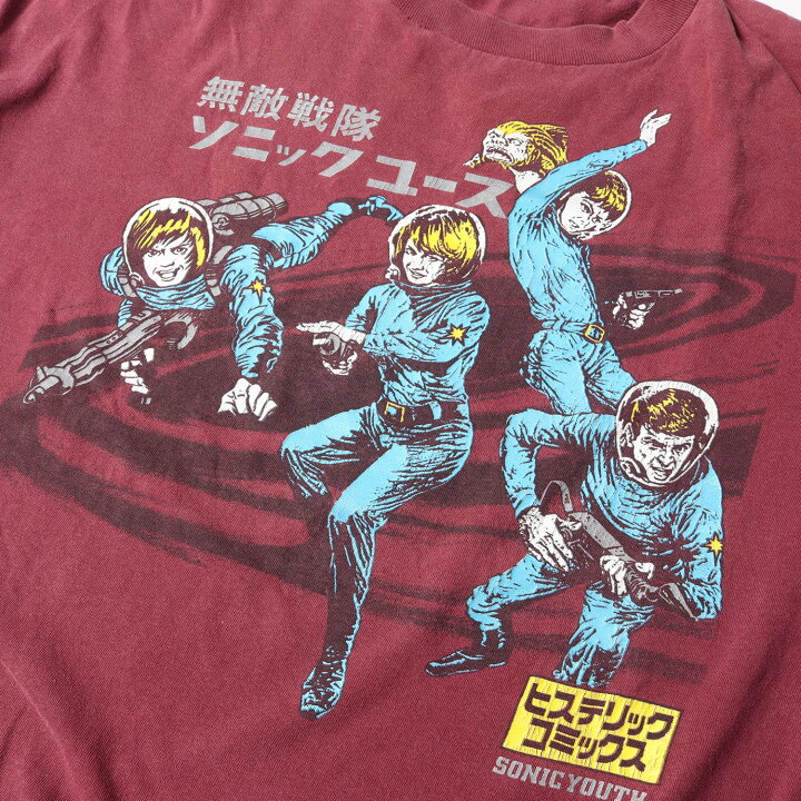 楽天市場】90s SONIC YOUTH ソニックユース 無敵戦隊 クルーネック 