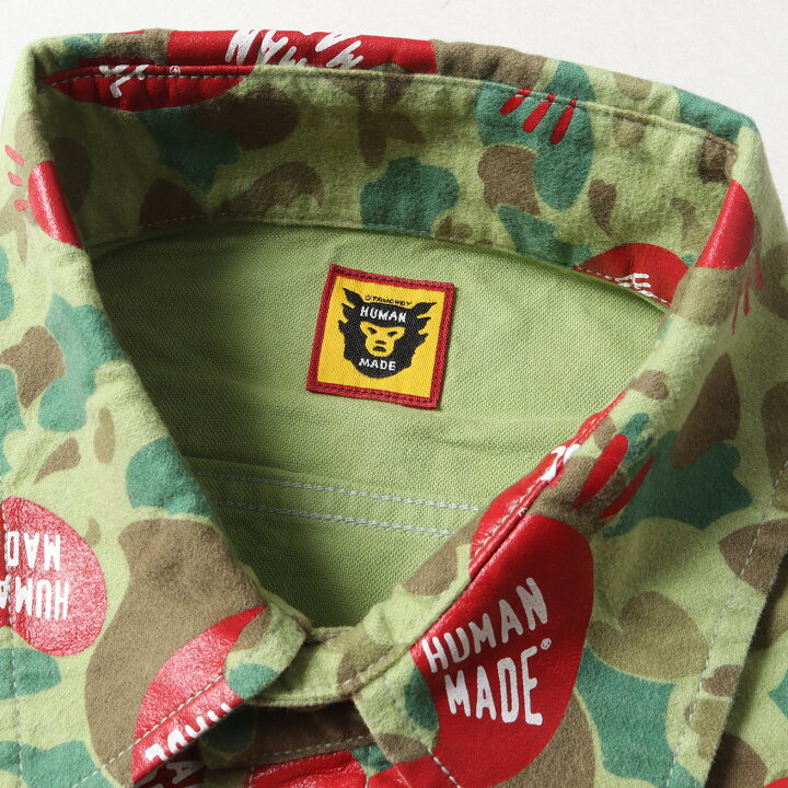 楽天市場】HUMAN MADE ヒューマンメイド シャツ サイズ:M 19AW ハート 