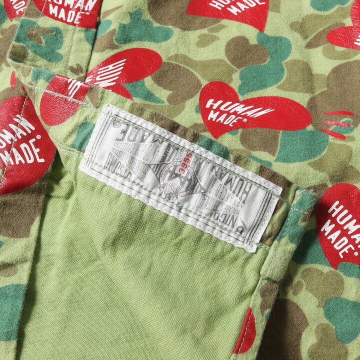 楽天市場】HUMAN MADE ヒューマンメイド シャツ サイズ:M 19AW ハート 