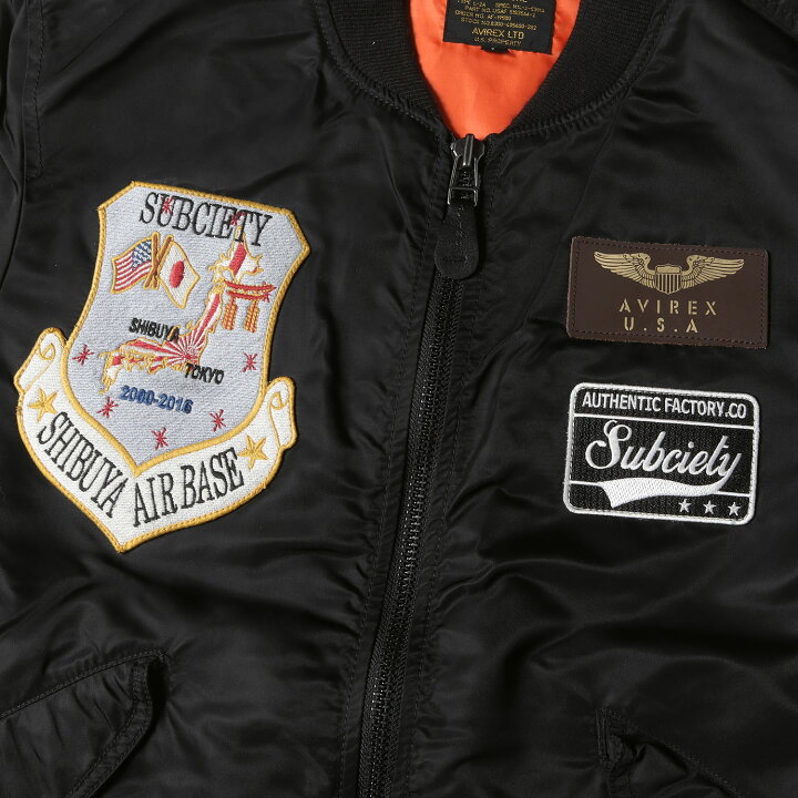 楽天市場】Subciety サブサエティー ジャケット サイズ:L AVIREX 