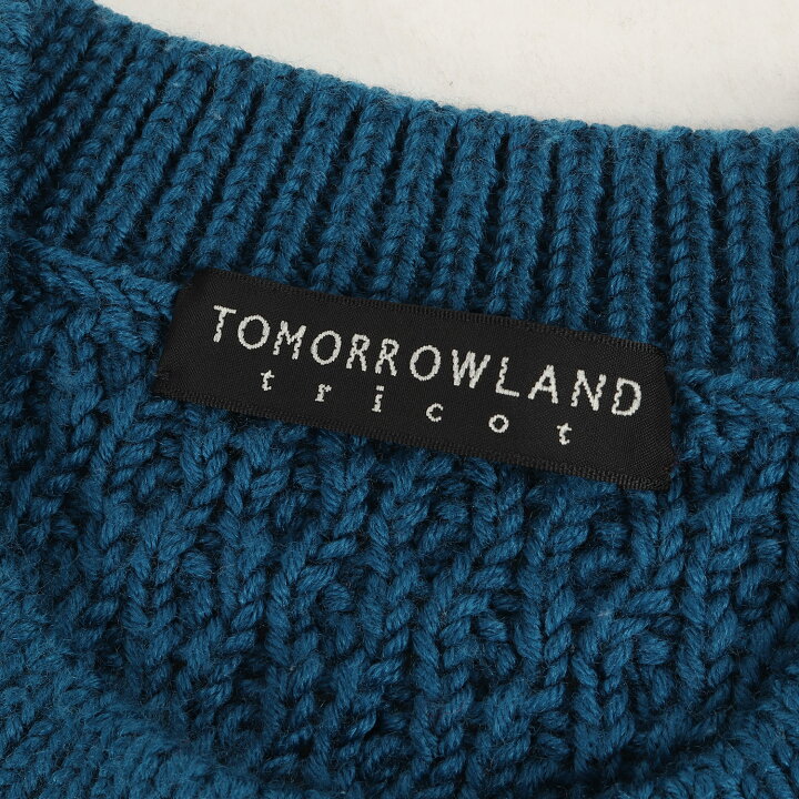 楽天市場】TOMORROWLAND トゥモローランド ニット サイズ:M ケーブル  