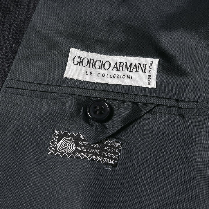 楽天市場】GIORGIO ARMANI ジョルジオアルマーニ ピンストライプ 