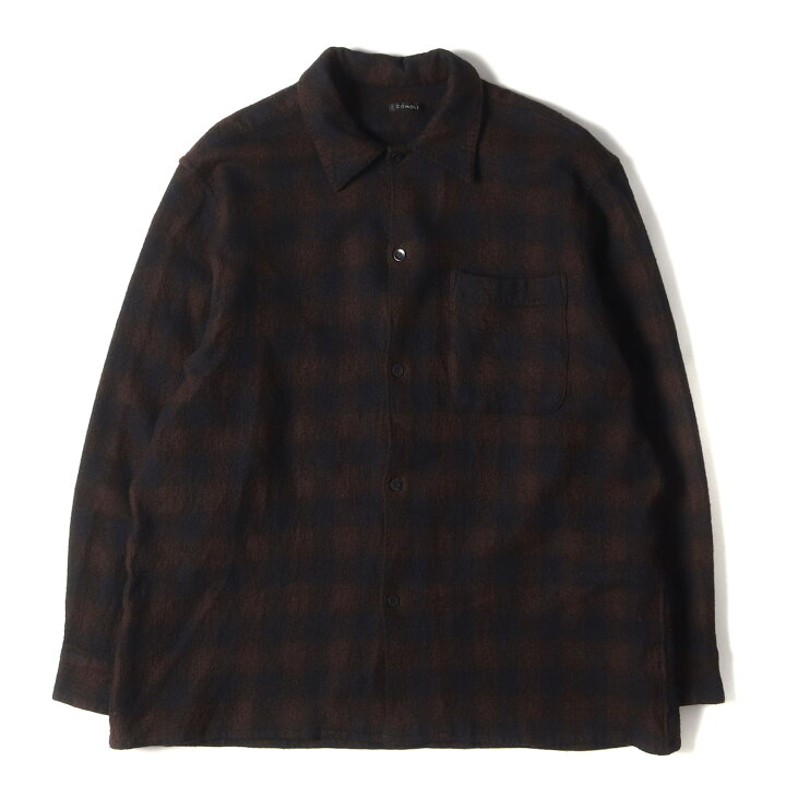 楽天市場】COMOLI コモリ シャツ サイズ:2 20AW カシミア ウール 