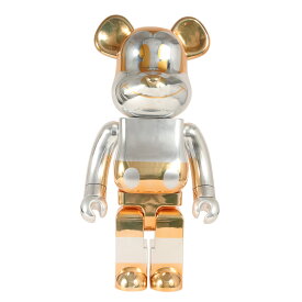 MEDICOM TOY メディコムトイ 2019年モデル 2Gオープン記念 Disney SORAYAMA BE@RBRICK FUTURE MICKEY 1000％ ゴールド シルバー 1000%【メンズ】【中古】【K4065】